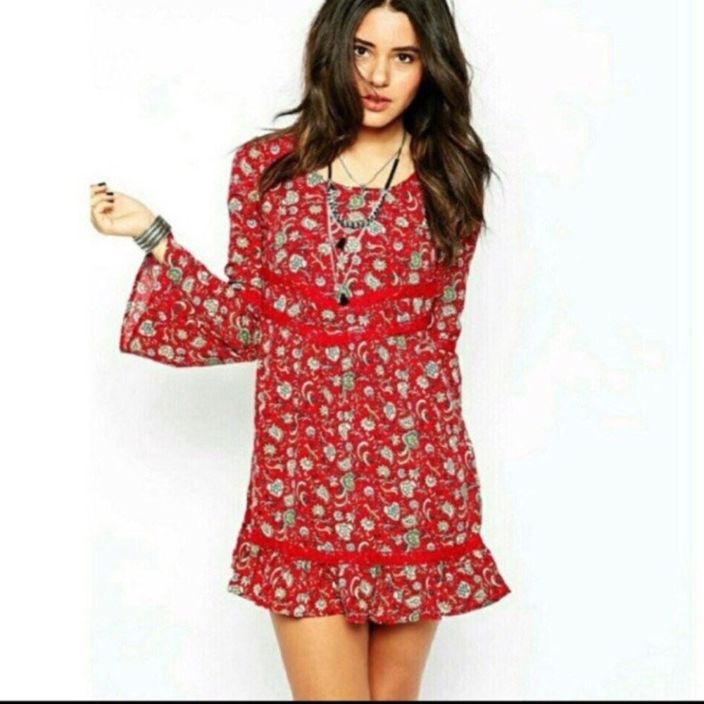 Lottie & Holly band of gypsies size small red dress